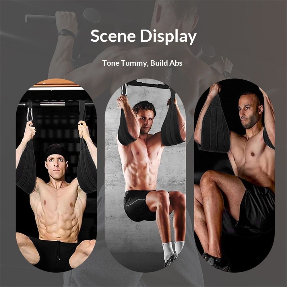 Gradient Fitness Hanging  Straps (2 pack), Pull Up Straps, Straps for Pull Up Bar, Sling Straps, Workout Straps… - Image 4