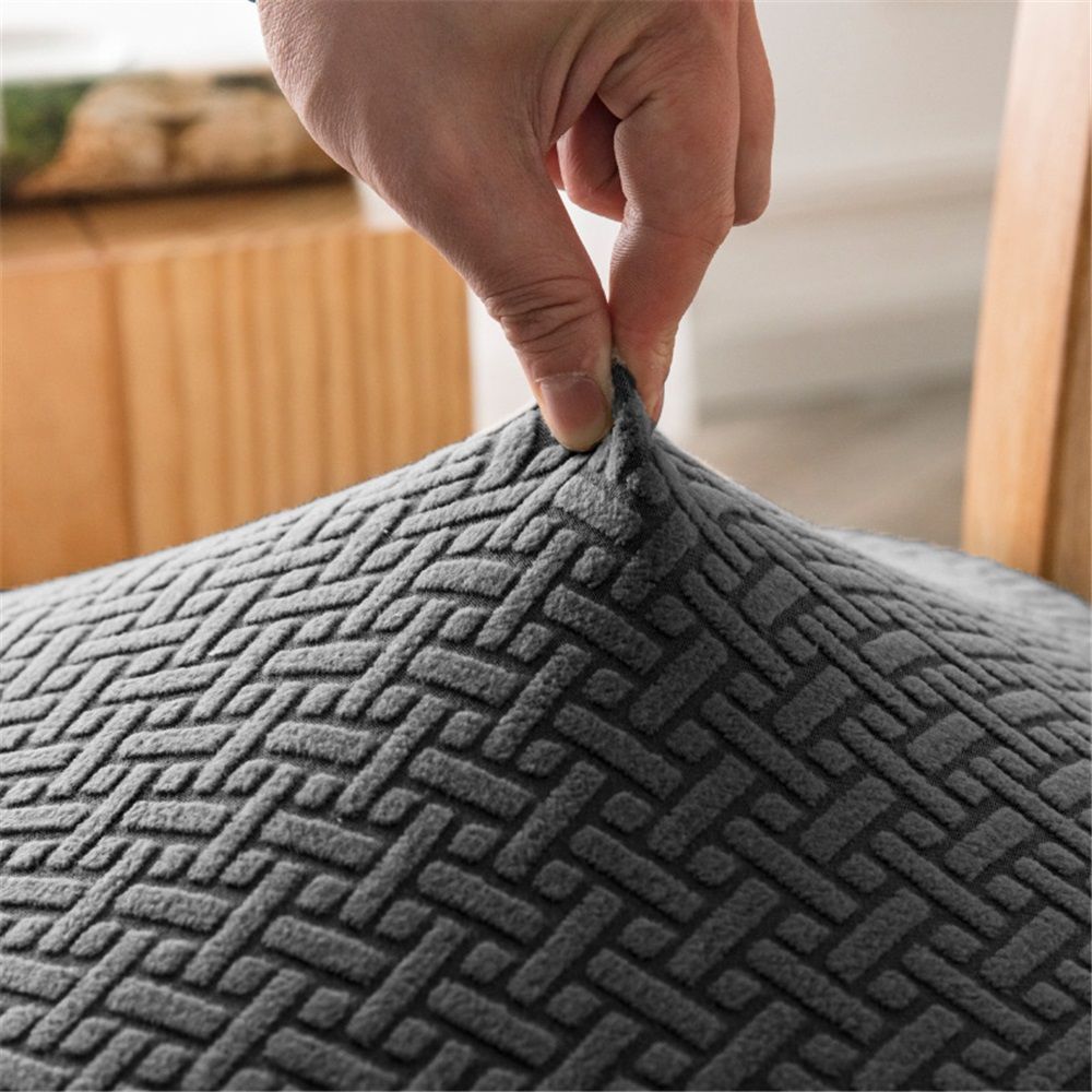 Stool Covers Rectangle - 4 Pack Stretch Waterproof Saddle Seat Cover Counter Bar Stools Bar Chairs Covers Kitchen Island Chairs Cushion Protector - Image 4