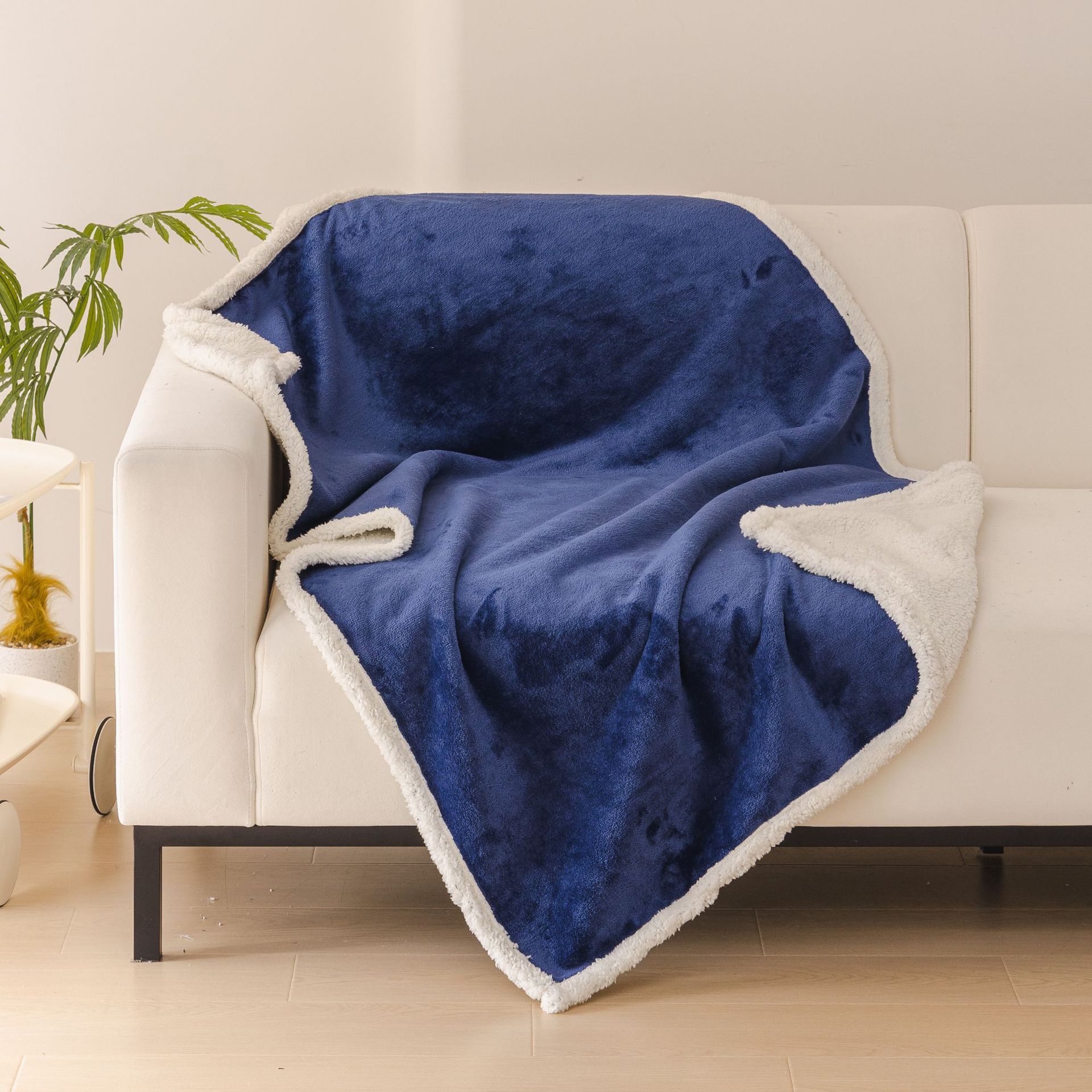 Dog Blankets for Small Dogs - Waterproof Cat Blanket Washable -  Fleece Puppy Blanket, Soft Plush Reversible Throw Protector for Bed Couch Car Sofa, 27