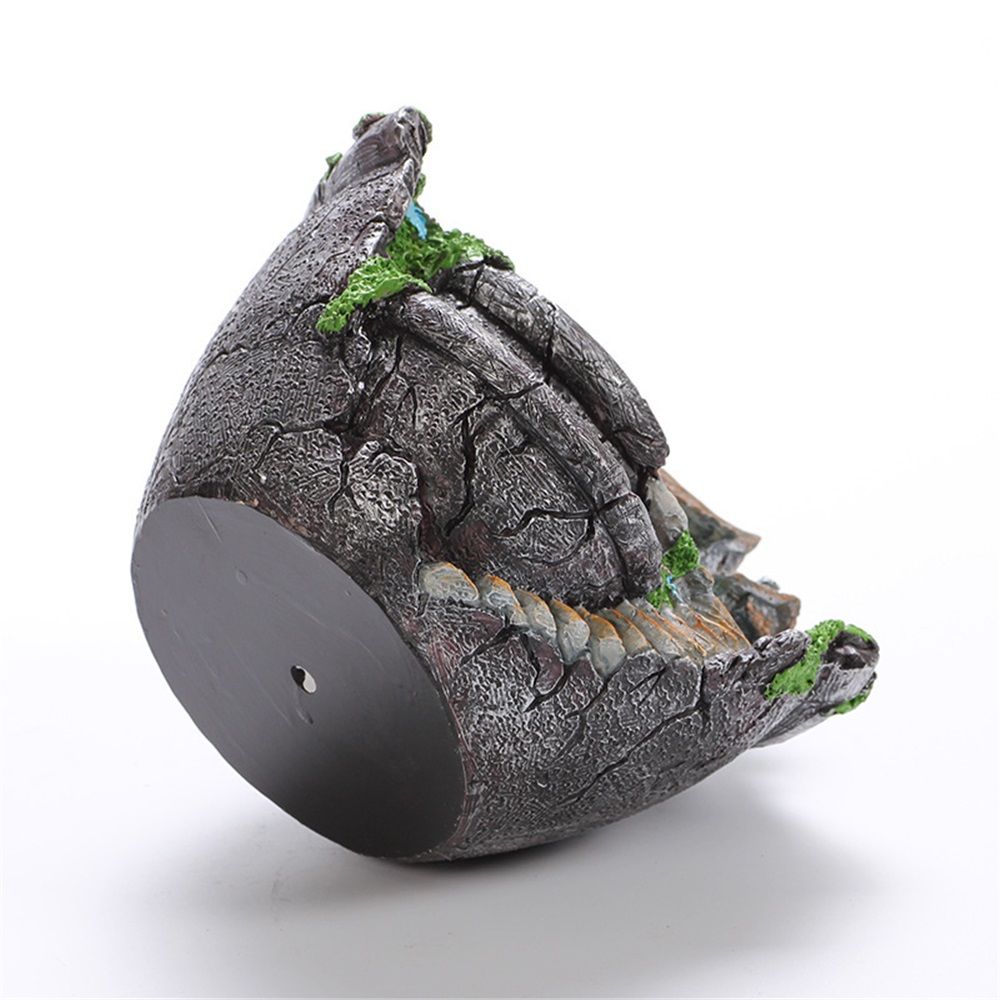 Fairy Garden Planter Plants Pot Tiny Creative Flowers Succulent Plants Fairy House Pot Holders Hanging Garden Design with Sweet House (Sliver) - Image 3
