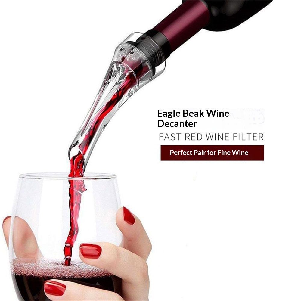 Wine Updated  Professional Wine Aerator for Superior Flavor, Enhanced Bouquet & Rich, Smooth Finish. No-Leak, No-Drip, Spill-Free Design - Image 3