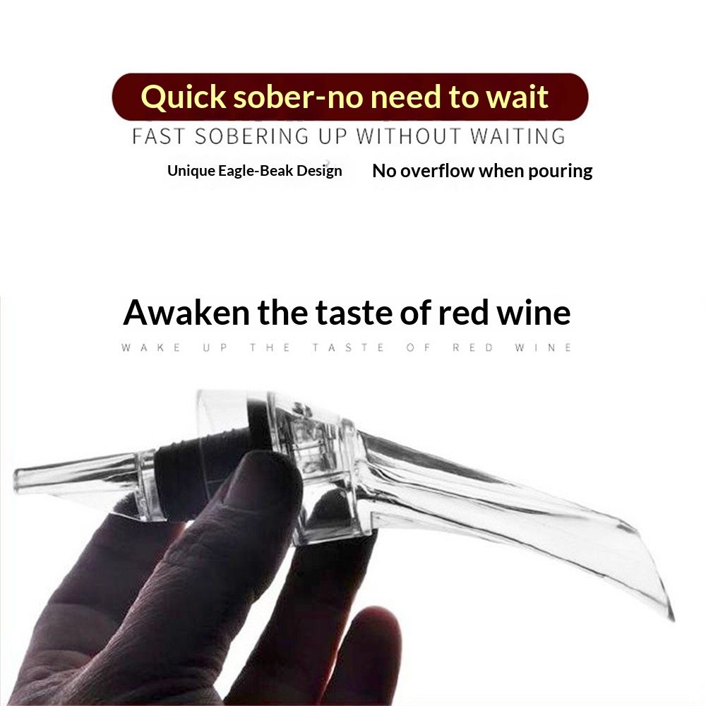 Wine Updated  Professional Wine Aerator for Superior Flavor, Enhanced Bouquet & Rich, Smooth Finish. No-Leak, No-Drip, Spill-Free Design - Image 5