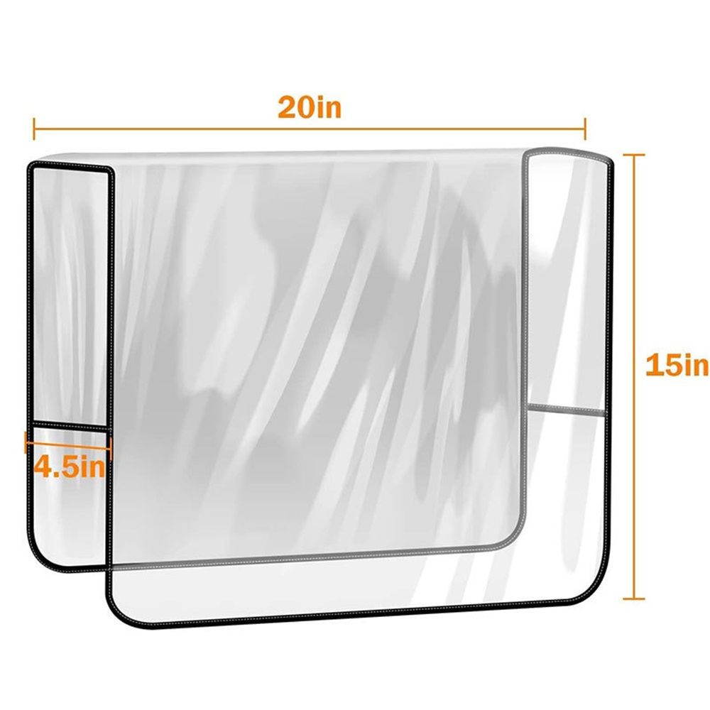 3pcs Plastic Salon Chair Back Covers Protectors - Pack of 3, Clear Vinyl Cover for Most Standard Salon Chairs. Protect Chairs from Stains, Chemicals, Mousse, Color, Peroxide & Bleach - Image 5