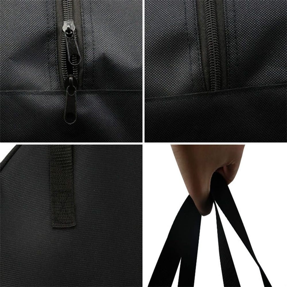 Jumper Cable Bag,Tools Cable Bag, Cable Storage Organizer With Exterior Pocket For EV Charging Cables for Electric Vehicles,Extension Cables（black34*10cm） - Image 3