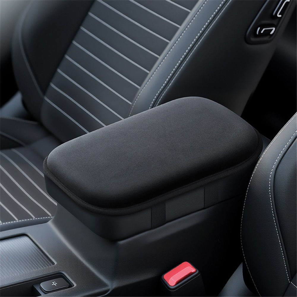 Car Center Console Cover: Memory Foam Car Armrest Cushion & Arm Rest Covering Car & Middle Console Covers & Car Armrest Cover & Center Console Cushion Car armrest （black） - Image 2