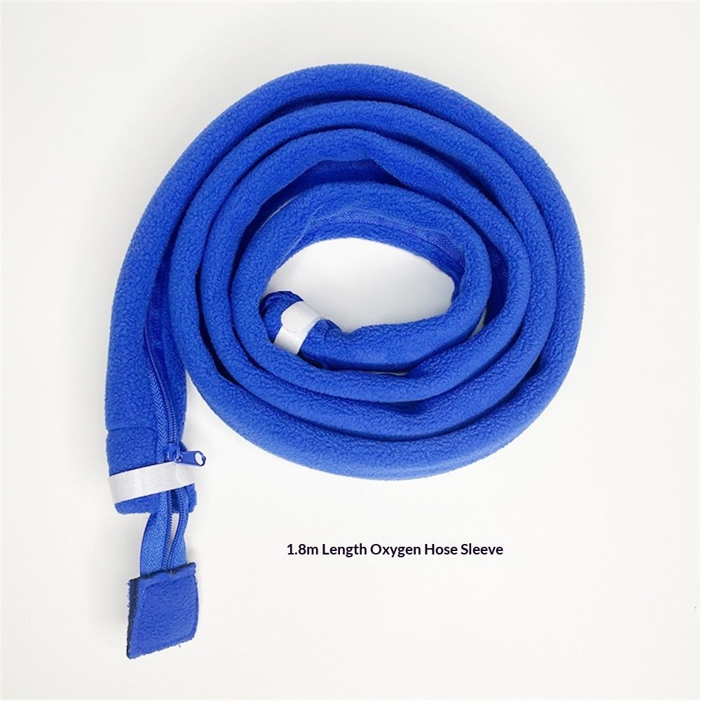 CPAP ventilator oxygen tubing, insulation cover, flexible hose, protective cover, dust cover, most tubing（blue） - Image 5