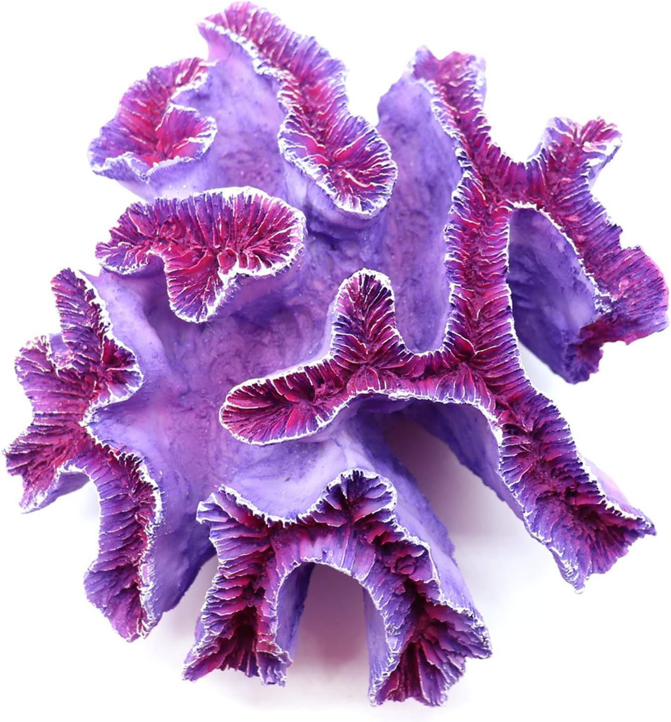 Aquarium Coral Ornaments Decor Fish Tank Plants Decoration for Aquarium Landscape,Bathroom, Beach Costal Purple - Image 3