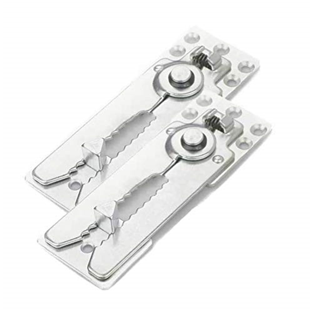 2 Pack Sectional Couch Connector Screws, Heavy Duty Sofa Connectors for Sectionals, Couch Clamps to Make Sectional Stay, Multi-Card Design Furniture Connectors - Image 1