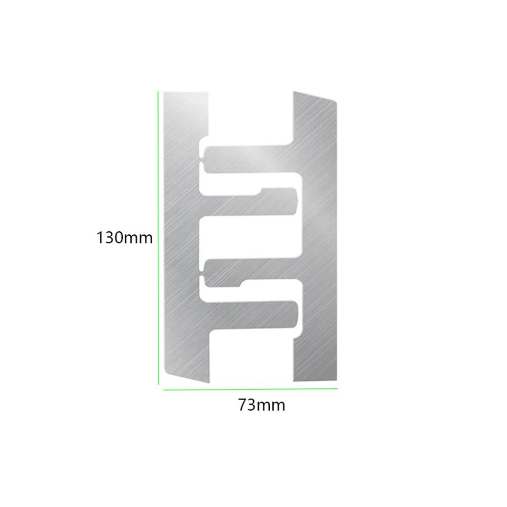 20 Pack Switch Box Support Electrical Box F Clips Box Mounting Straps Grip-Lock Old Work Switch Box Straps and Support for Use with Boxes with Plaster Ears (20 pcs) - Image 3