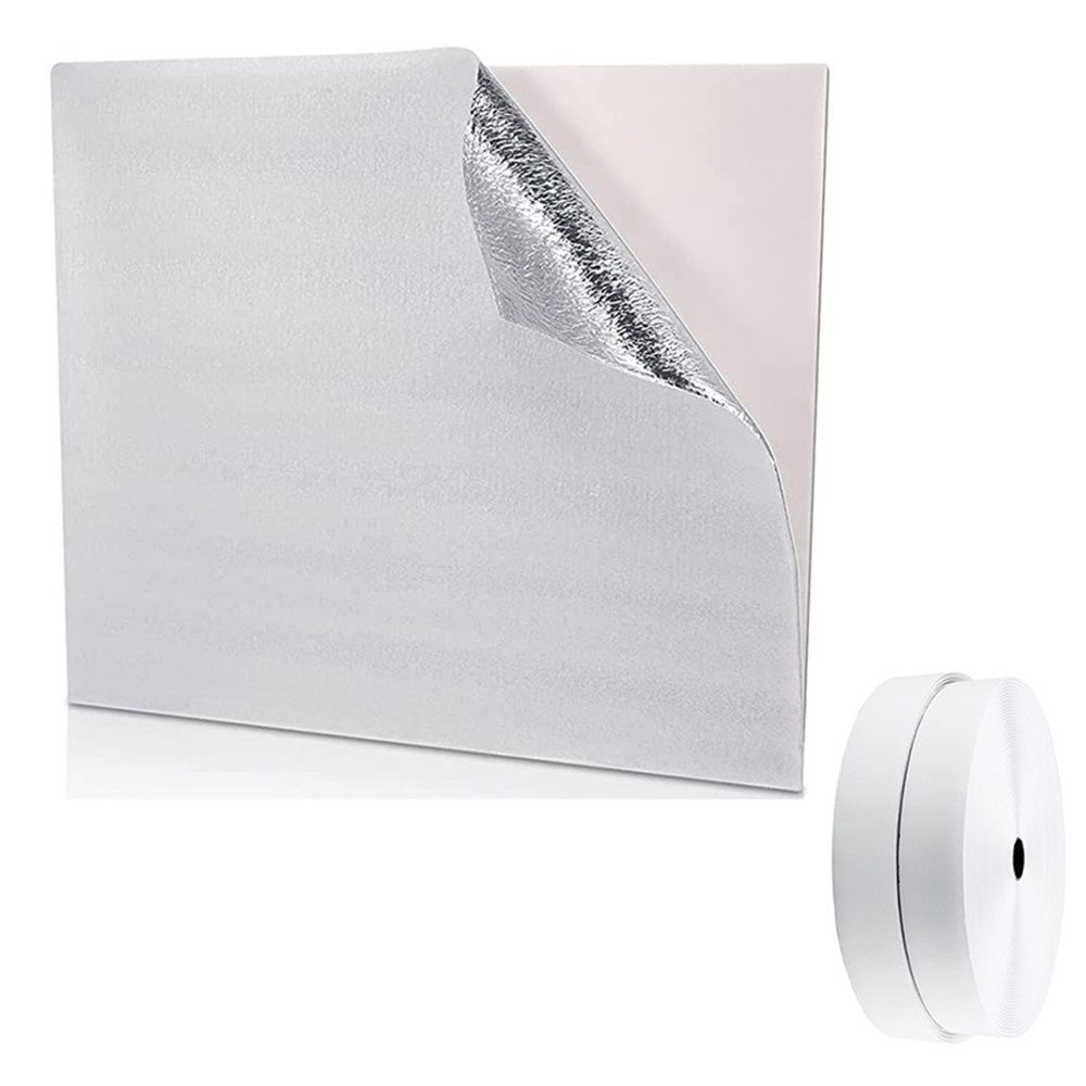 Attic Armour Attic Fan Cover, Door Whole House Attic Ceiling Fan Shutter Seal Cover, Whole House Fan Cover, 129 * 129cm（50.79in） - Image 2