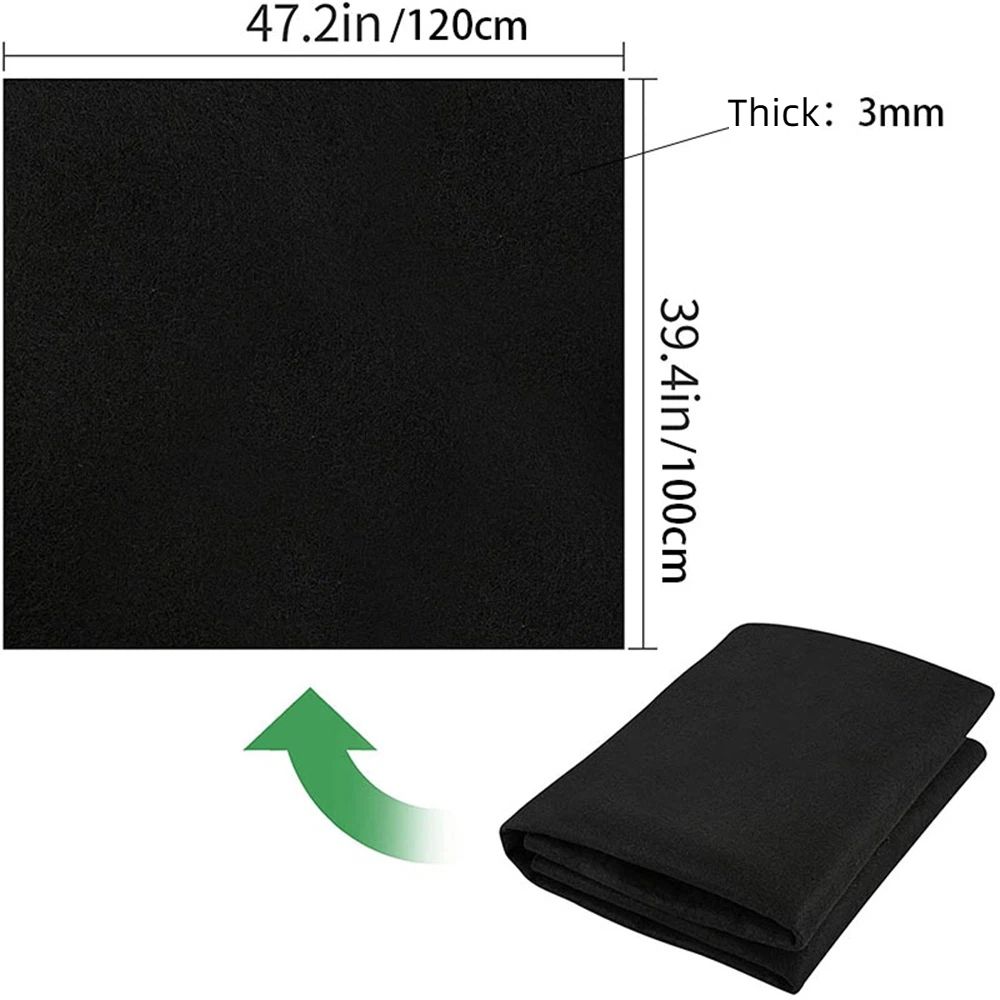 47.2*39.4 inch Automatic Plant Watering Mat  System Wick Cord for Seed Starter Tray Capillary Mat for Seedling Capillary Matting for Potted Plants Greenhouse Gardening - Image 5