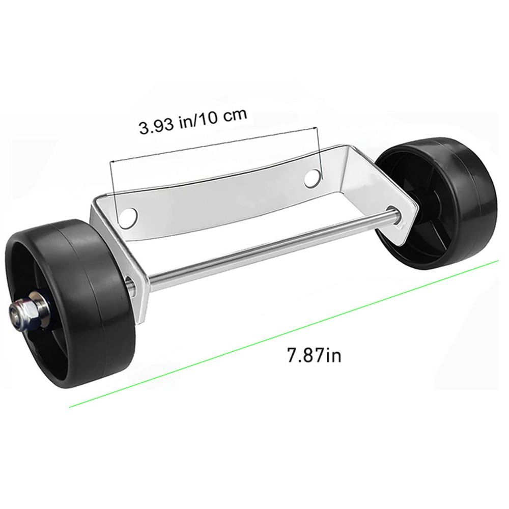 Universal Patio Heater Wheel Kit-Easy to Move/Install-Gas Patio Heater Replacement Universal Movable Wheel, Patio Heater Parts Outdoor Umbrella Gas Heater Wheel - Image 3