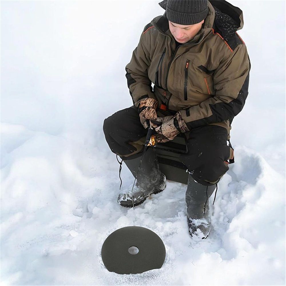6 Pcs Ice Fishing Hole Covers- 12 Inch Ice Fishing Hole Insulator Covers- Ice Fishing Safety Hole Cover Lids for Fish Houses Winter Fishing Accessories - Image 5
