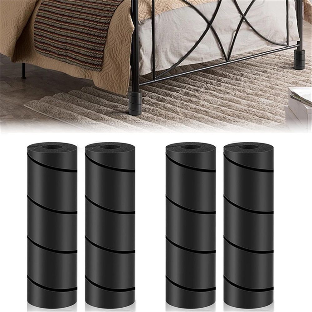 8 Pcs Bed Frame Toe Protectors, Non-Adhesive Bed Frame Leg Covers for Toe Savers, Toe Cushion for Any Furniture Leg - Prevents Toe Injuries from Hitting Hard Furniture Legs - Image 1