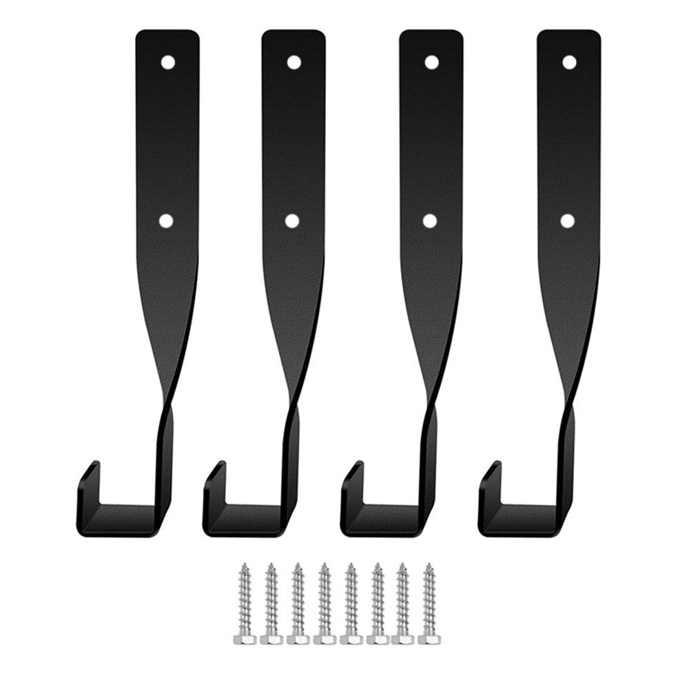 4PCS Chainsaw Wall Mount Holder Backpack Blower Rack Accessories and Tools for Garage Wall，Weed Eater String Trimmer Hanger Buddy Chain Saw Storage Rack Hook (4 Pcs) - Image 1