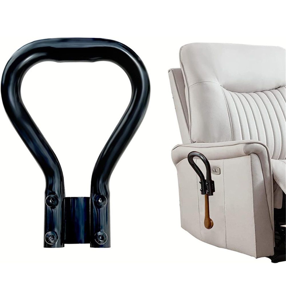 Recliner Handle Extender, Recliner Lever Extender for Lazy Boy, Heavy Duty Steel Oversized Recliner Chair Hand Lever Extender Make Raising & Lowering Leg Rest Easier - Image 2
