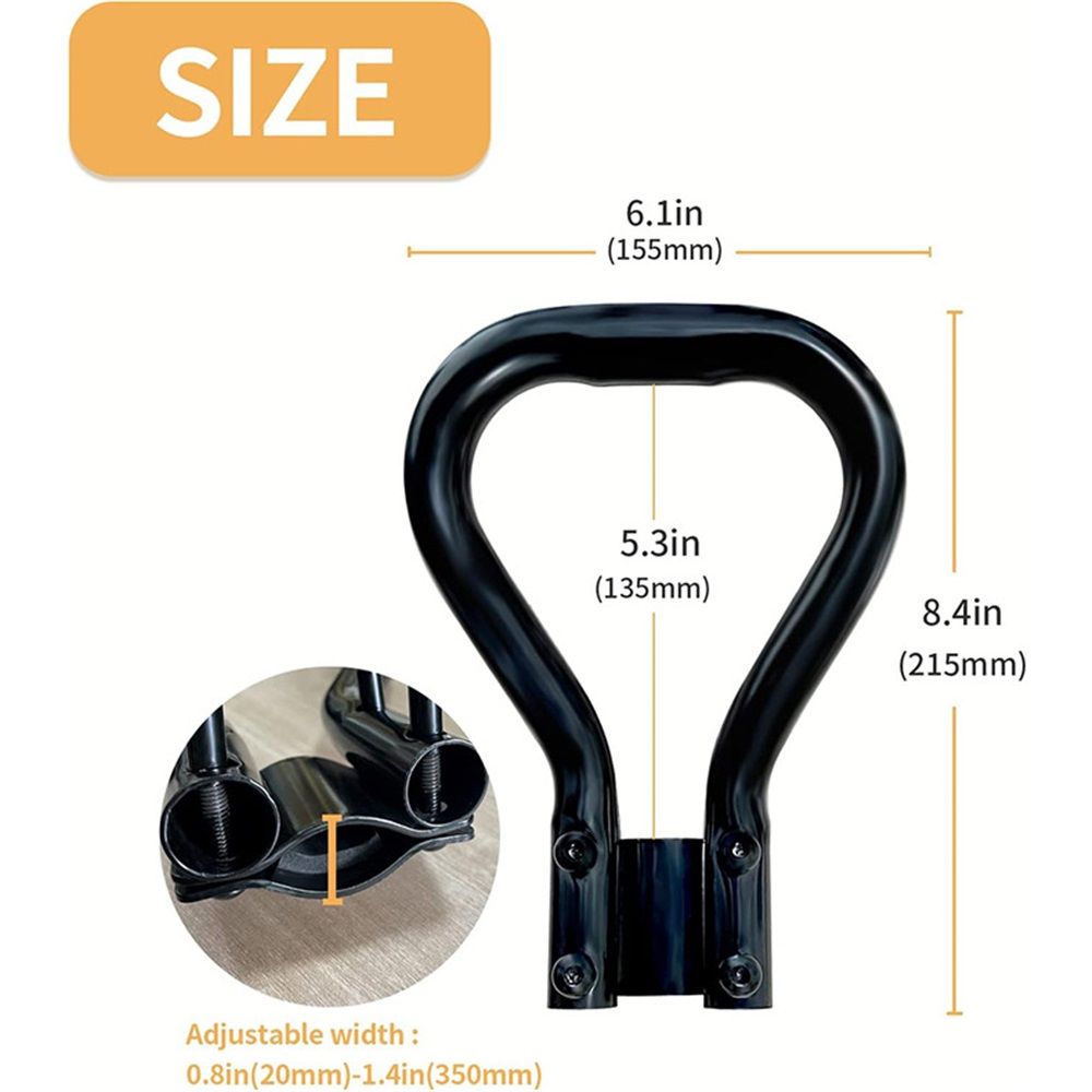 Recliner Handle Extender, Recliner Lever Extender for Lazy Boy, Heavy Duty Steel Oversized Recliner Chair Hand Lever Extender Make Raising & Lowering Leg Rest Easier - Image 3