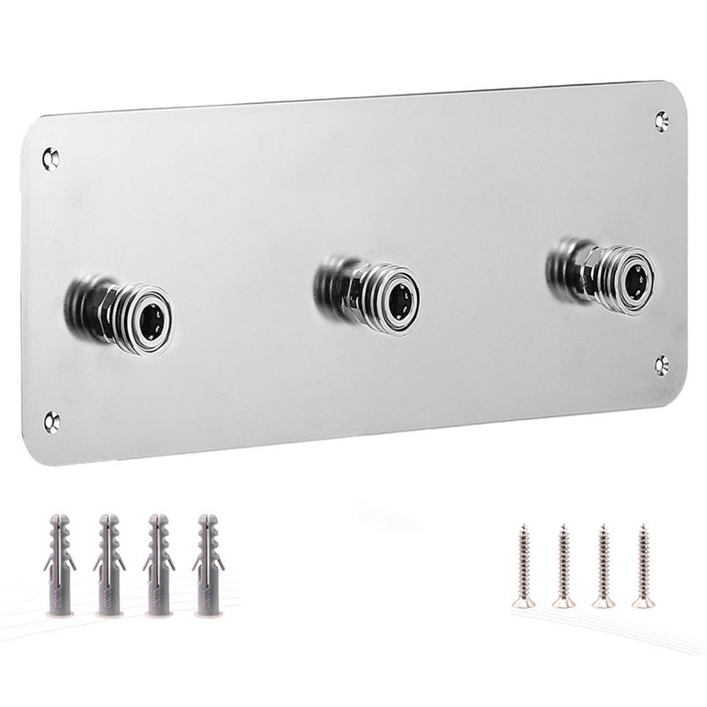 Foam Cannon Holder - Pressure Washer Nozzle Tip Holder, Wall Mountable Foam Cannon Holder Pressure Washer Accessories Storage Rack - Stainless Steel Construction Fit 1/4