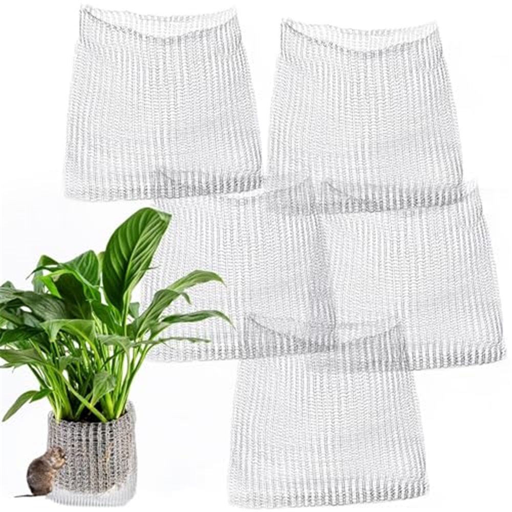 5 Pcs 5 Gallon Root Guard Gopher Proof Wire Basket Mole and Vole Mesh Wire Baskets Underground Stainless Steel Wire for Plants Root Protection - Image 1