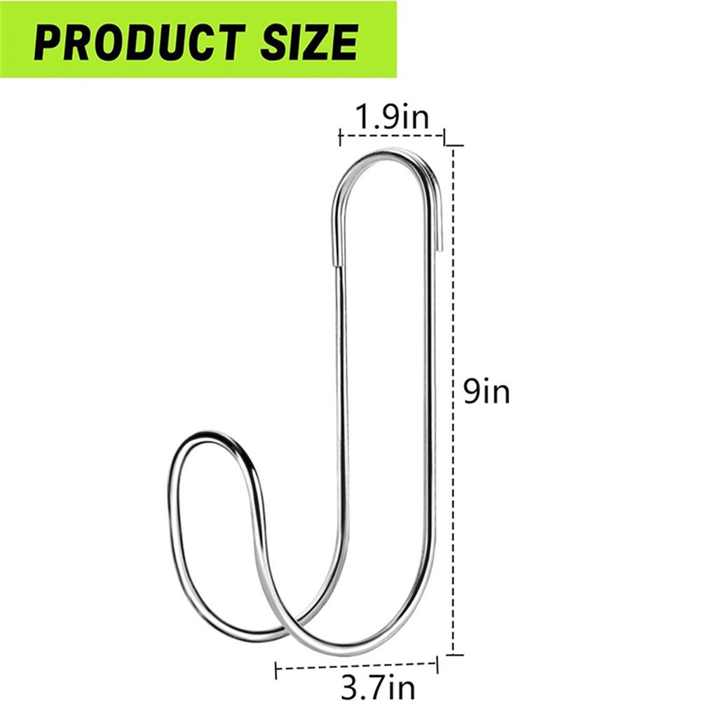 2 Pcs Flexible Garden Hose Storage Hook-Stainless Steel Water Hose Hanger Support Up to 44lbs-Hanging Stainless Hose Holder for Indoor Outdoor Home Garden Water Hose Storage - Image 3