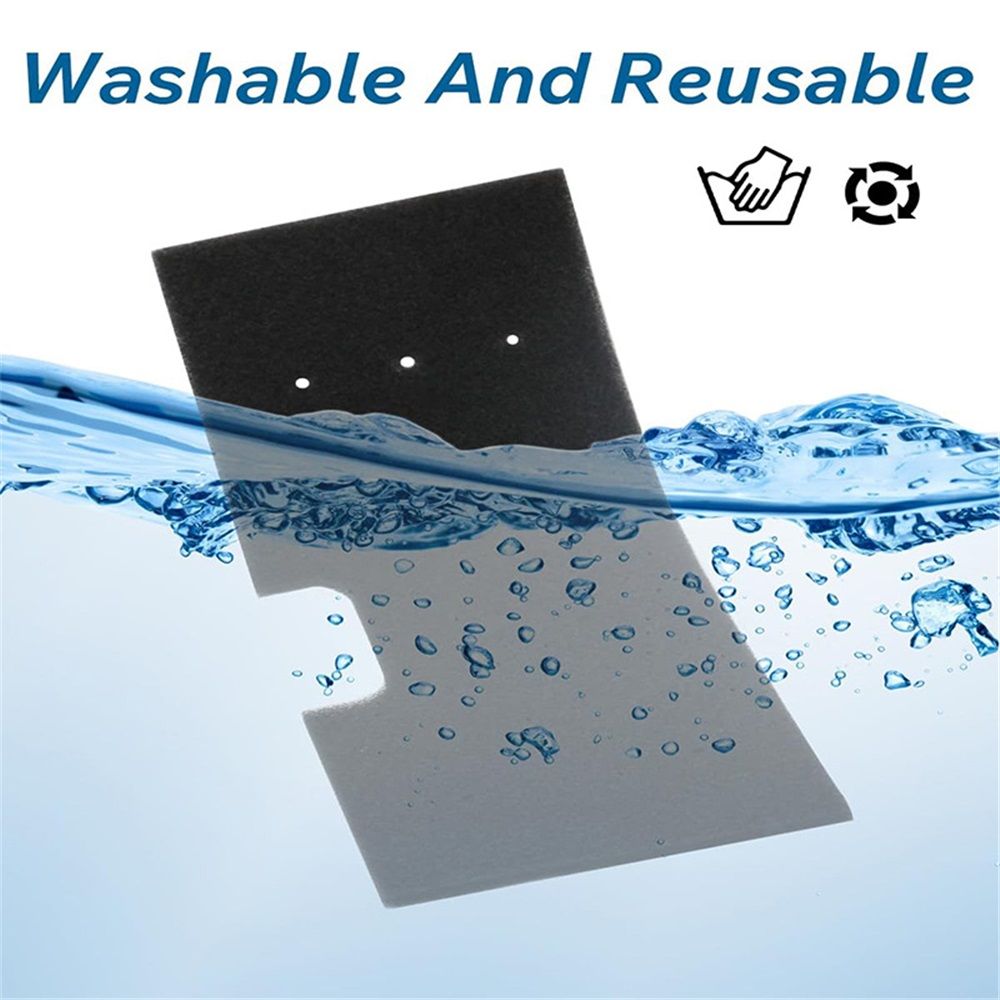 6 Pcs Cleaning Kit for GE Washer Dryer Combo,WH01X35719 Lint Filter replacement Washer Dryer Filter Sponge,Hand Washable and Reusable - Image 4