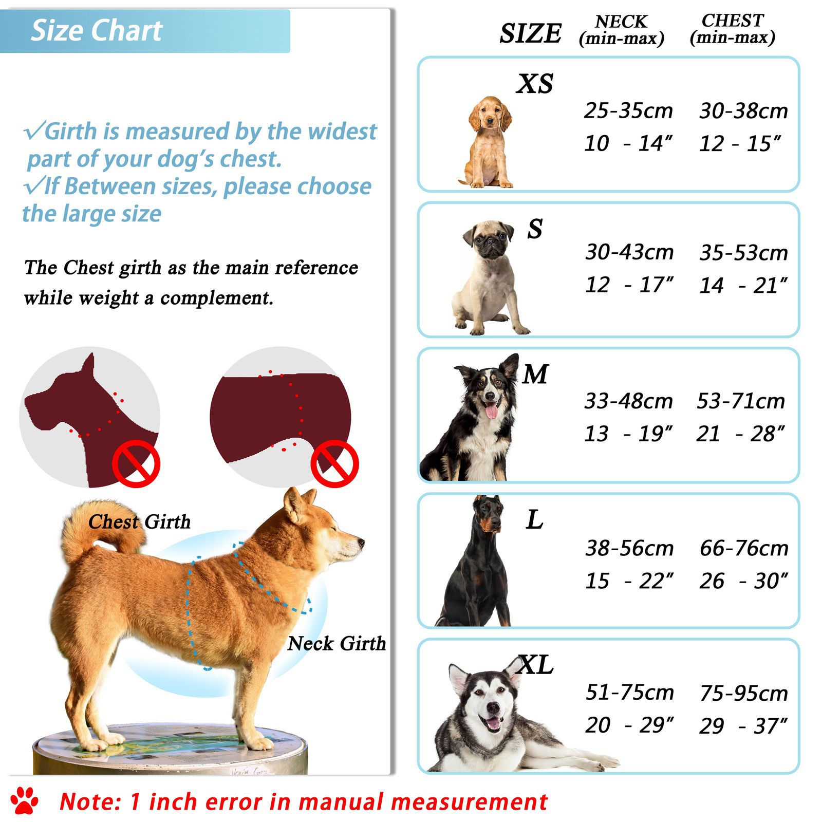 Dog Harness No Pull, Adjustable Soft Padded, Reflective nylon No Choke Pet Vest with Easy Control Handle for Medium Sized Dogs,rose red, M - Image 3