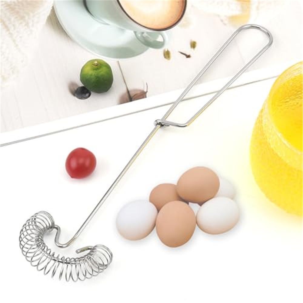 2 pack Small Whisk Mixer (Mini Whipper) ,Handheld Design for Eggs, Cream, Sauces, Gravy - Spiral Whipper Beater Cooking Tools - Image 3