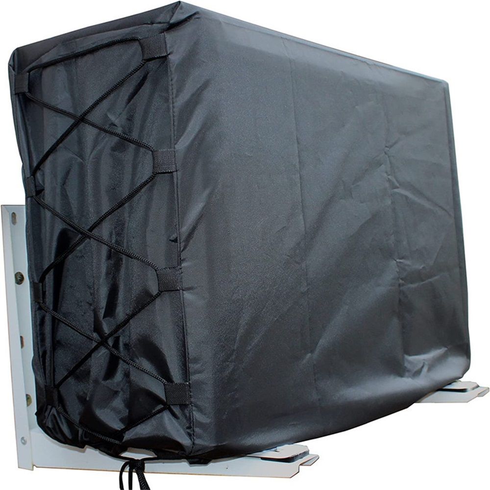 Mini Split Cover - Large Condenser Covers for Outside Unit, 210D Oxford Fabric Heavy Duty Rectangle Air Conditioner Outdoor Compressor Cover - Image 2