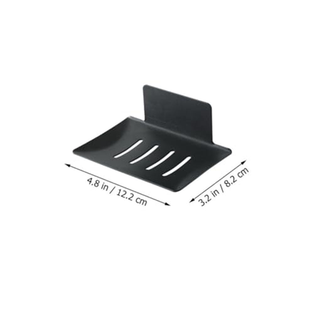 2 pack Soap Holder for Shower with Carbon steel+baked paint ,Rustproof Soap Saver Sponge Holder for Bathroom,Tub,Kitchen Sink (Black) - Image 4