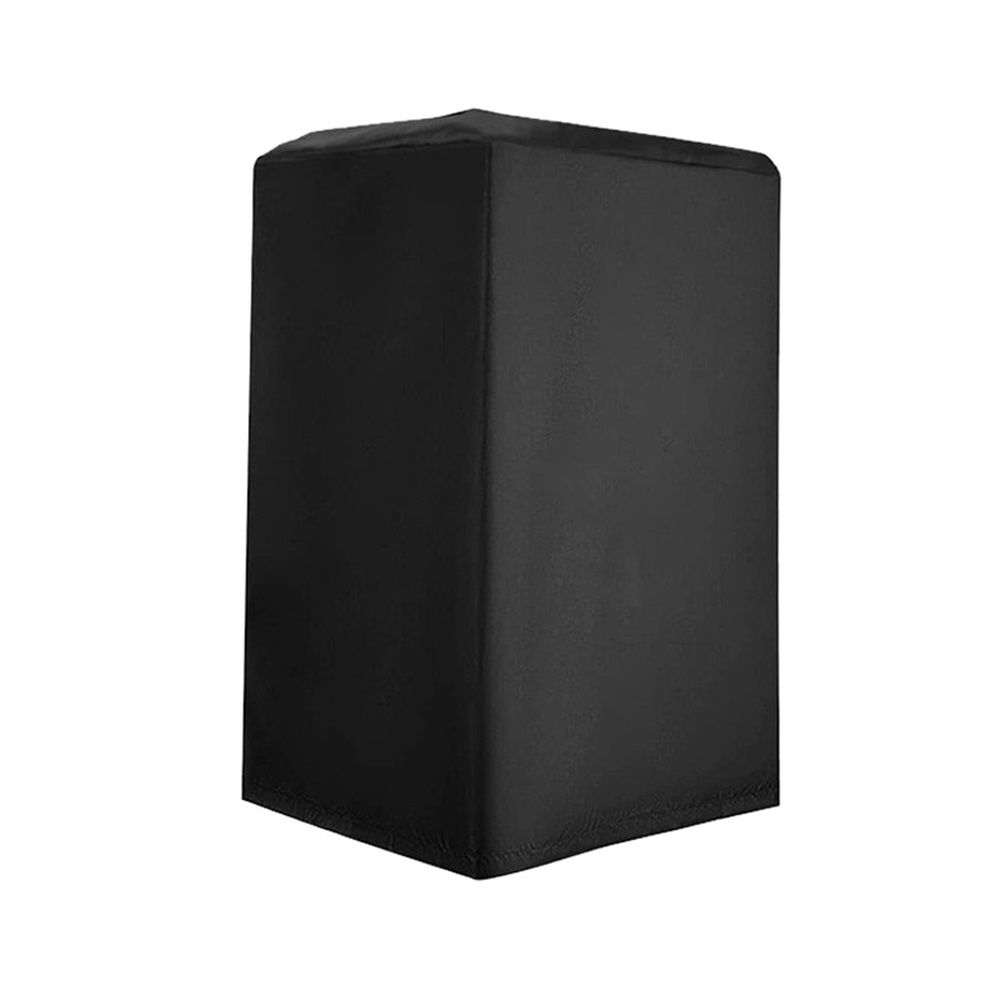 15 Inch Outdoor Speaker Cover - Upright Speaker Protective Cover, Sunscreen Waterproof Audio Dust Protection Bag (Black) - Image 1