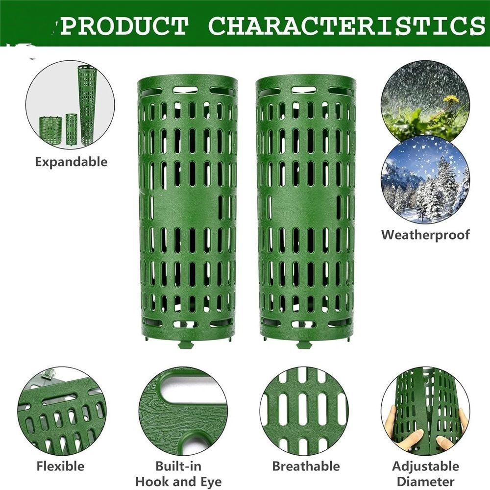 8 Pack Tree Trunk Protector, Bark Guard Breathable for Wildlife Protection, Expandable Wraps to Protect Heavy Duty Deer - Image 2