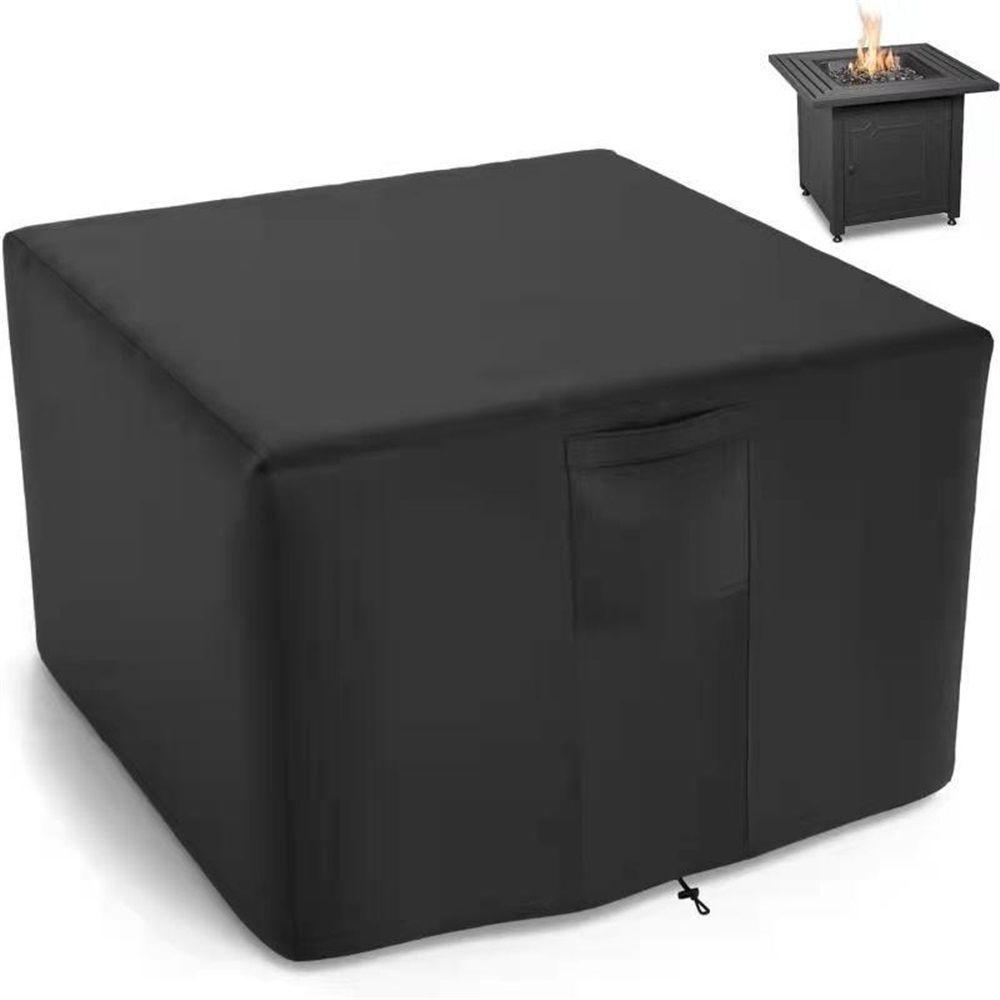 30 Inch Square Fire Pit Cover for Propane Fire Pit/Table, Waterproof Cover Fits 82*82*61cm Fire Pit, All Weather Resistant - Image 1