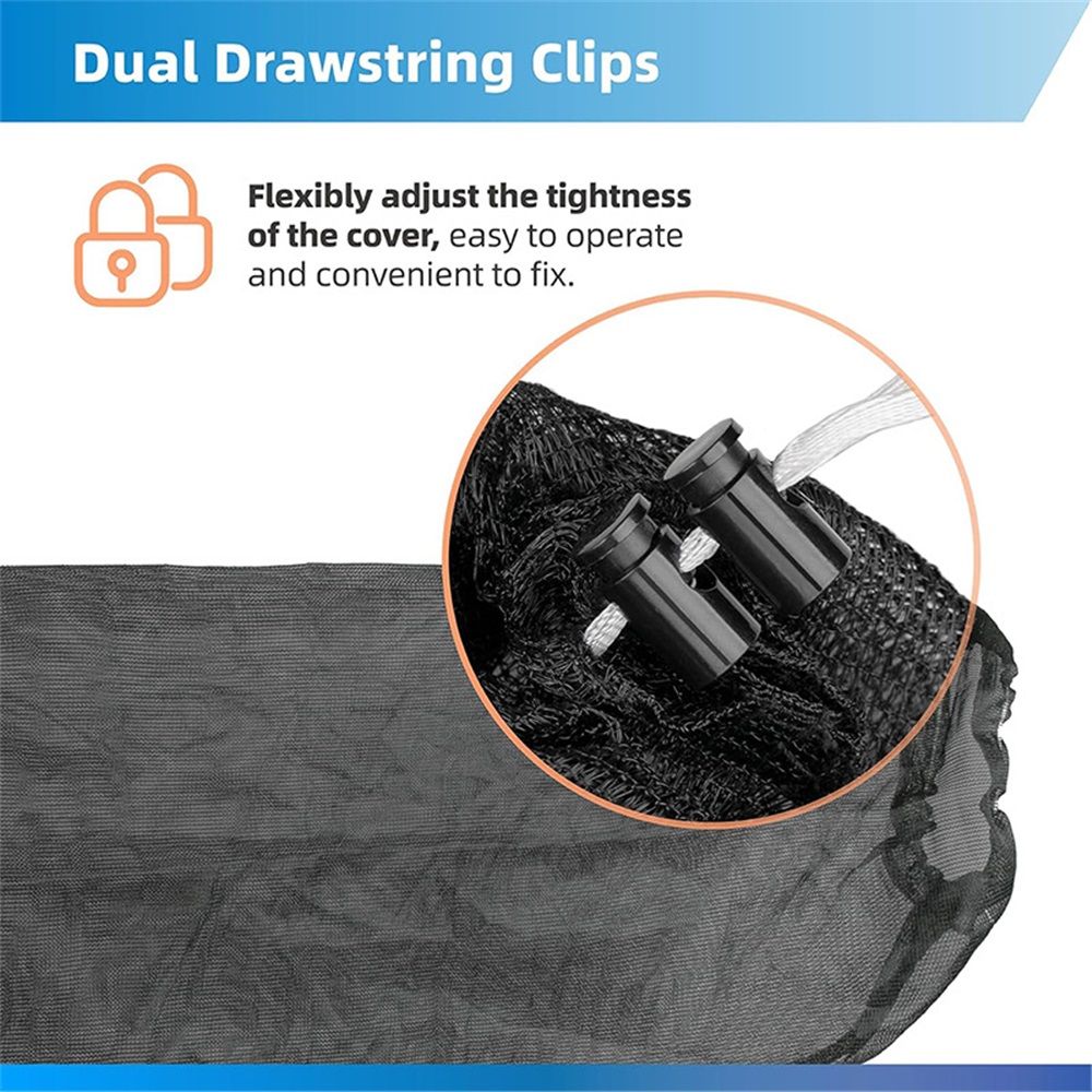 Wood Chipper Collection Bag Universal Compatible Craftsman Chipper Shredder Mulcher and  Leaf Mulcher Collection Bag，Replacement Bag - Image 3