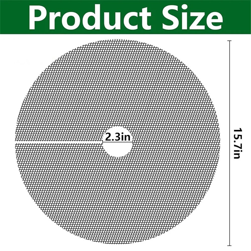 6 Pcs 15.7 Inch Plant Pot Grids-Cuttable Plant Pot Soil Covers Protectors from Animals-Indoor Plant Pot Soil Guard for Outdoor Garden Plant Protection - Image 5