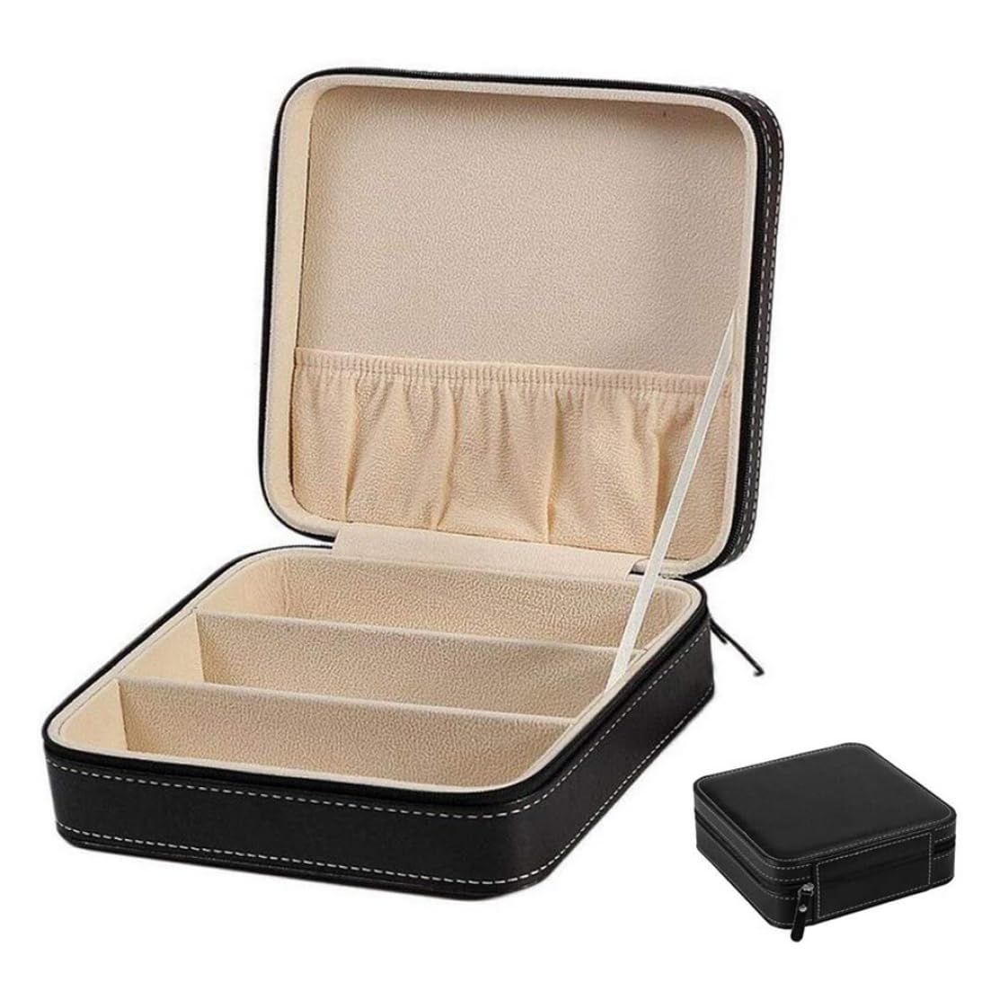 Travel Sunglasses Organizer, Sunglasses Travel Case for Multiple Pairs, Multiple Glasses Travel Case for Women, Men - Image 1
