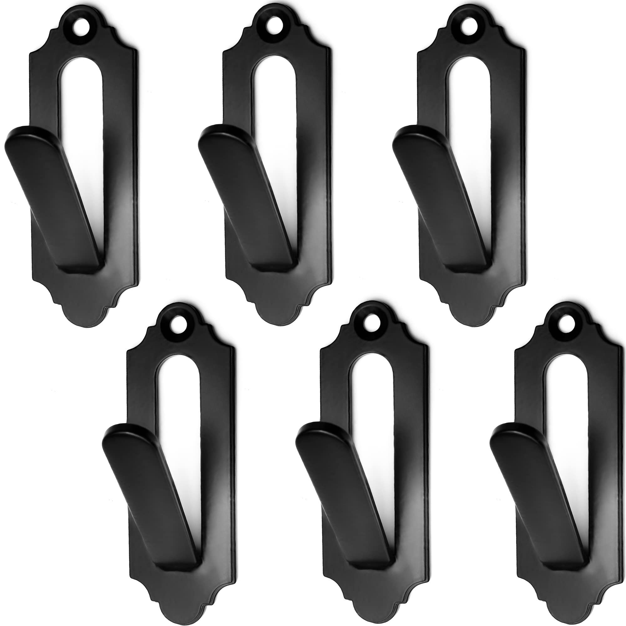 6pcs Deer Skull Mount Hanger, Euro Wall Mount Hanger for Deer Head, Pronghorn and Other Smaller Animals, Skull Wall Hooker with Easy Installation Kit - Image 1