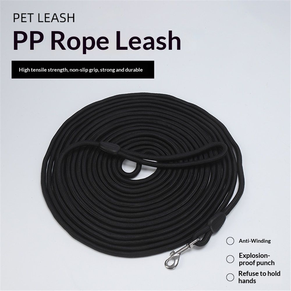 Long Rope Leash for Dog Training , Heavy Duty Dog Leash Rope fo  Dogs Safety Training,Playing,Camping,or Backyard (Length 5 meters, diameter 0.8cm) - Image 2