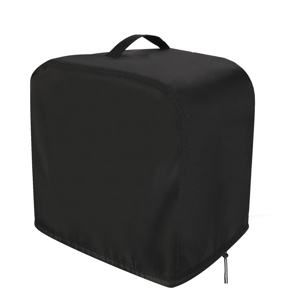 Ice Maker Countertop, Waterproof Cover for Portable Countertop Ice Maker Machine with Drawstring, Black (210D：33*43*38cm) - Image 1