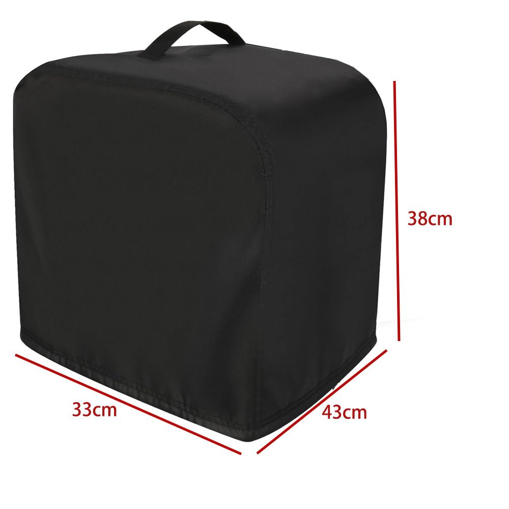 Ice Maker Countertop, Waterproof Cover for Portable Countertop Ice Maker Machine with Drawstring, Black (210D：33*43*38cm) - Image 5