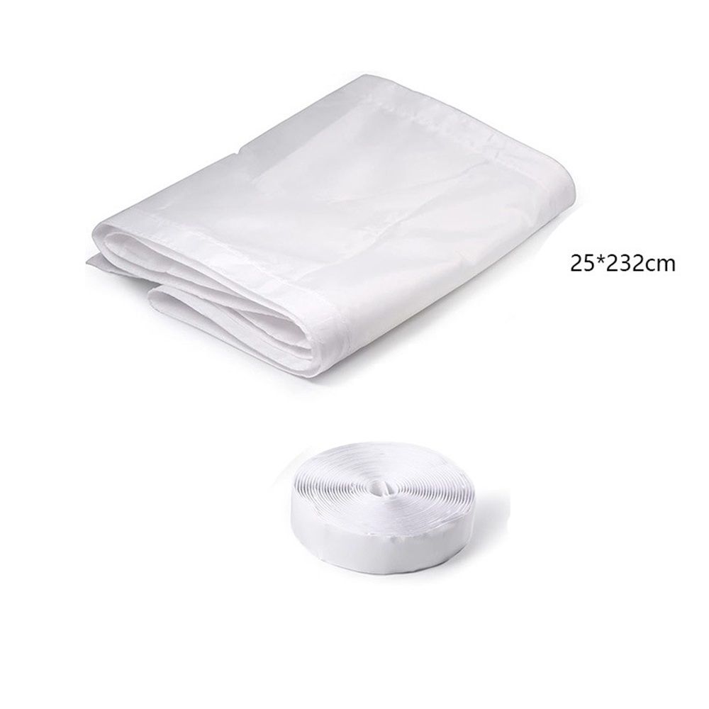 Portable AC Window Vent Kit for Sliding Door, Sealing Portable Air Conditioner Window Kit Seal Kit for AC Unit Clothes Dryer, 9.8X91 Inch Length Adjustable, Waterproof, No Drilling - Image 1