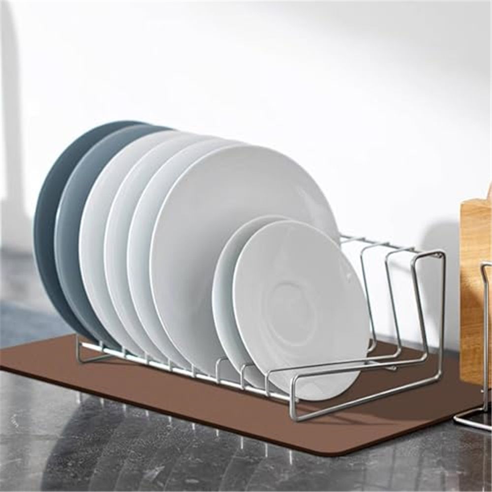 Coffee Mat Hide Stain Rubber Backed Absorbent Dish Drying Mat for Kitchen Counter Fits Under Coffee Maker & Machine 40*60cm - Image 3