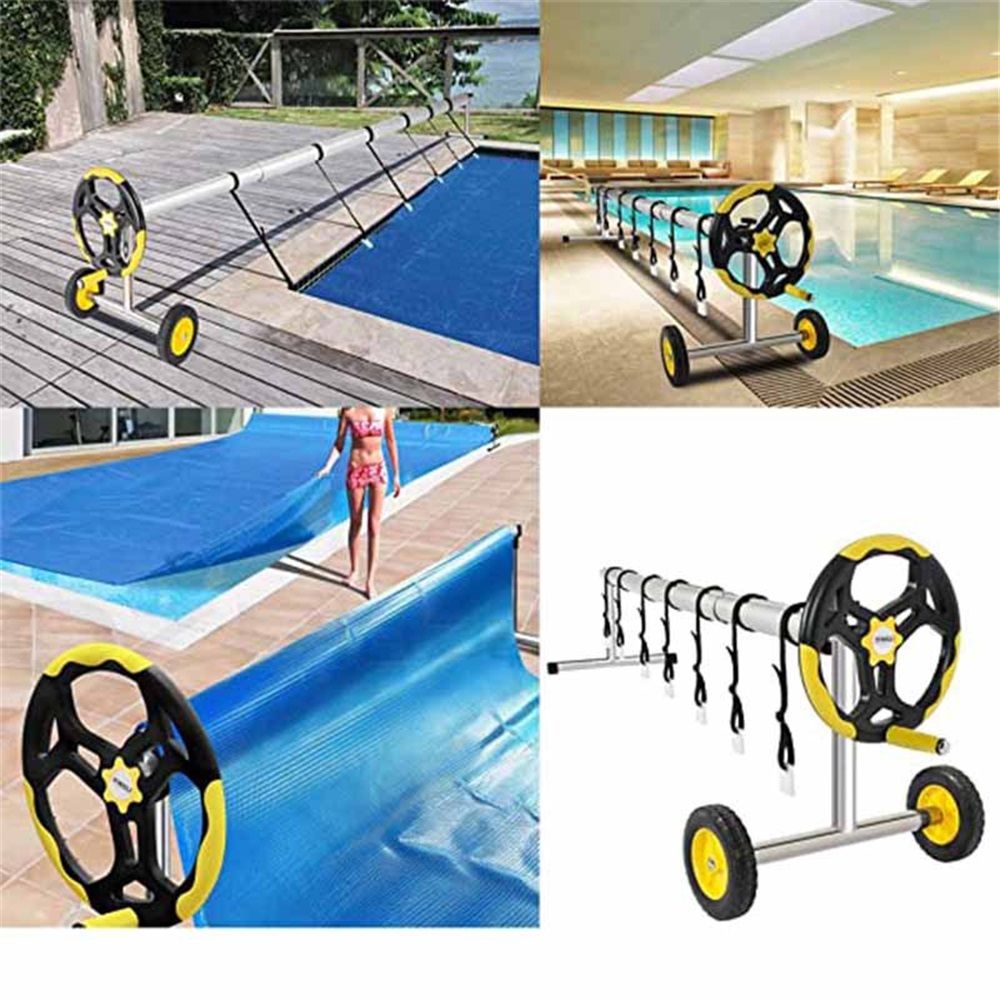 Solar Cover Reel Attachment Kit 24Pcs Pool Solar Cover Reel Attachment Straps Kit Cover Reel Straps Kit for Inground Swimming Pool - Image 4
