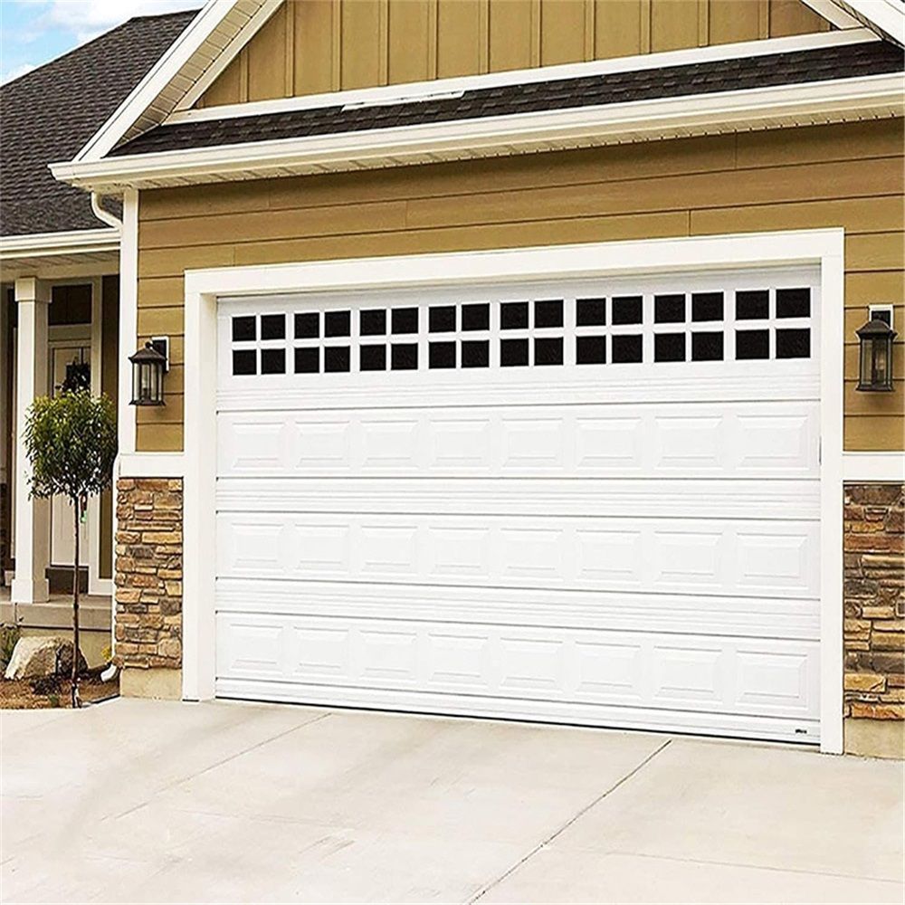 Magnetic Garage Door Decoration Kit Include 16pcs Magnetic Windows,  Faux Garage Door Windows Accents Magnetic Decorative（Double sided magnetic） - Image 5