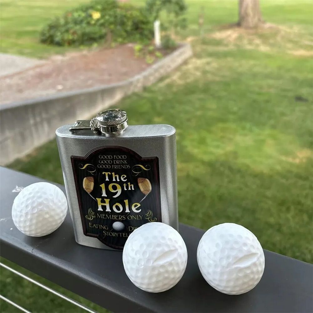 Golf Ball Shaped Shot Set – Fun Gift, Unique and Funny Gifts For Dad, Husband, Golfers and Men. Golfer Christmas Gift  or White 12 Pack - Image 3