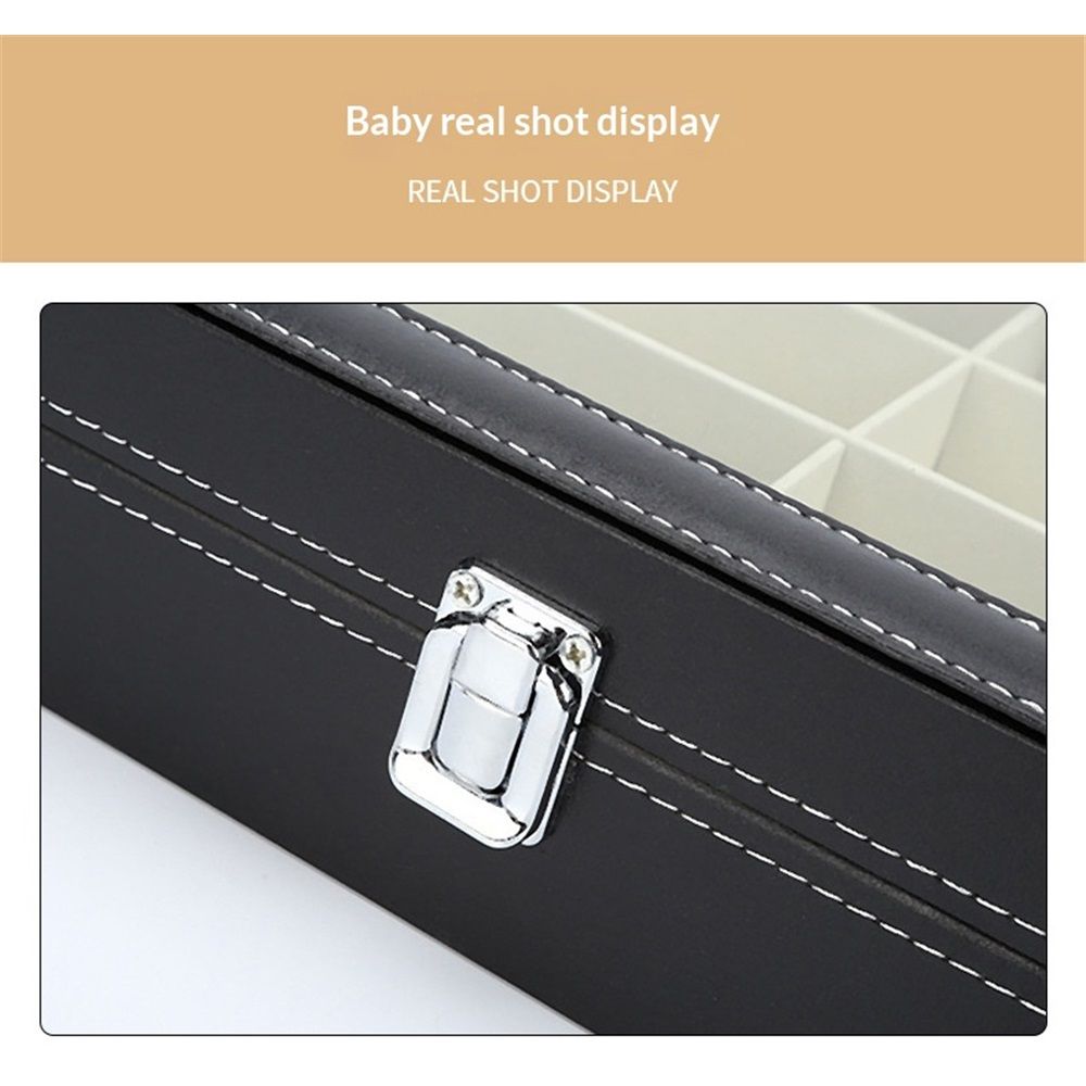 Sunglass Organizer, Sunglasses Display Organizer for Women Men, Sunglasses Case Multiple Pairs（8 grid beige） - Image 5