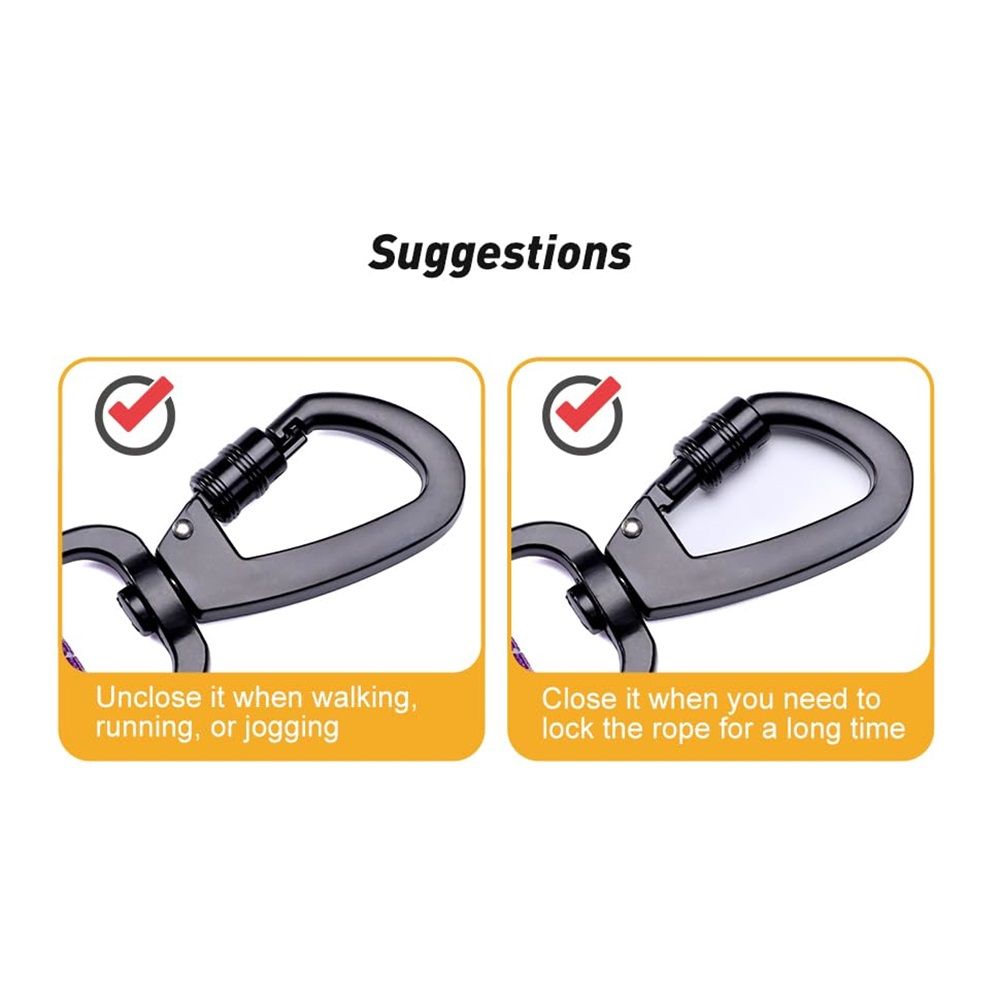 Bungee Leash for Large Dogs That Pull, No Pull Shock Absorbing Dog Leash, Heavy Duty 6.2 FT Tangle（black） - Image 4