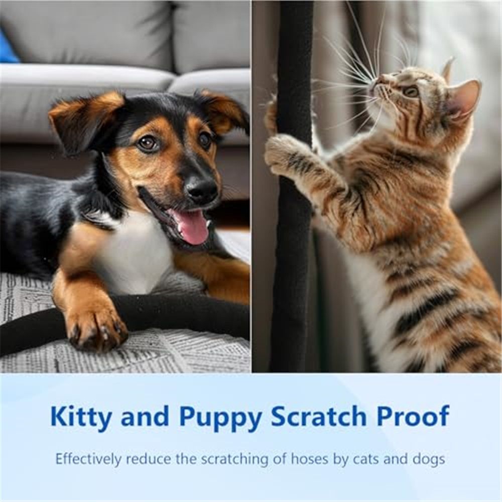 5.9ft Hose Cover Tube Cover Protector from Cats Puppy, Prevent Rainouts and Reduce Noise, Easy to Install and Clean（oniy Respiratory tube sleeve） - Image 3