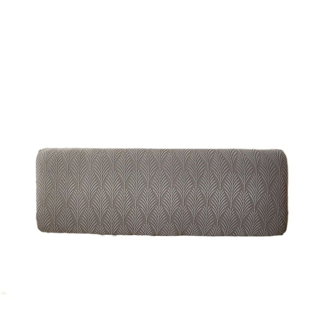 Stretch Headboard Covers for King Size Bed Headboard Slipcover, Jacquard Bed Head Cover Dustproof Protector Cover for Bedroom Décor (Queen:59.0in) - Image 1