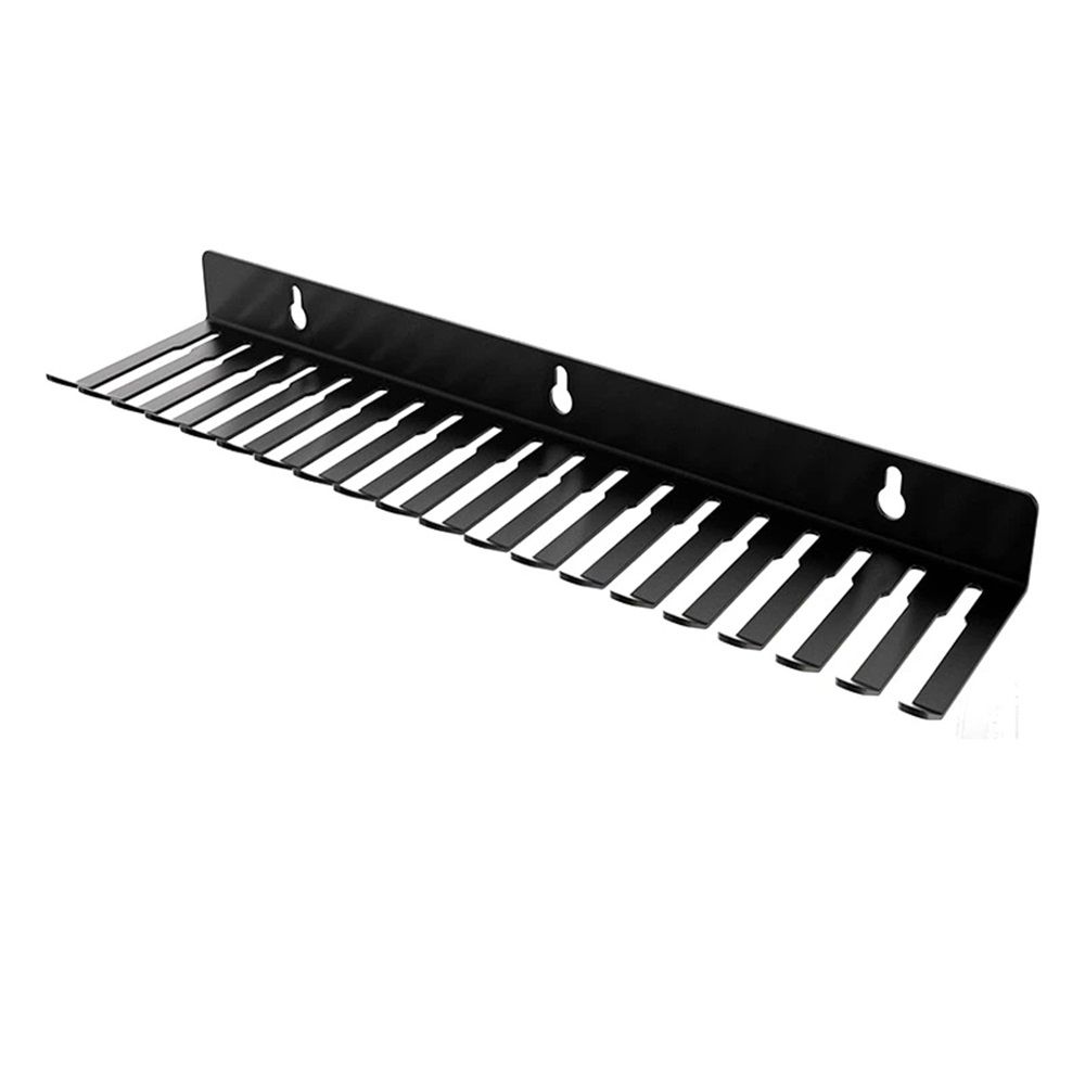 Wall Mount Cable Hanger Cord Rack Organizer Cable Holder Cable Storage with 19 Cable Slots Width from 5.5 to 9.5mm for Cord Management - Image 1
