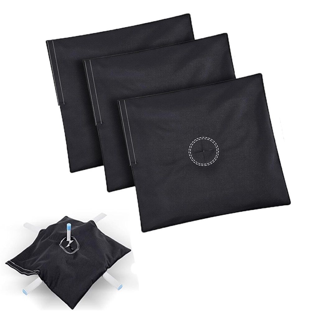 3 Pcs Flags Sand Bag Sandbag Weight for Feather Flag Christmas Tree Base Flag Weight for Indoor or Outdoor Business, Sand Not Included - Image 1